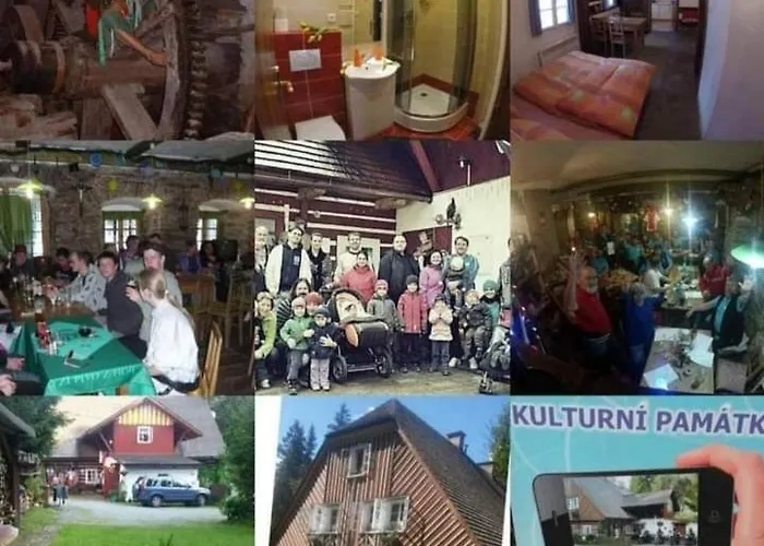 公寓 Roubenka Mlyn U Skaly Volne Terminy 5 Bytu 德尔内夫奥里克